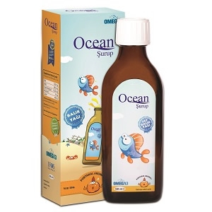 Ocean Fish Oil Orange Şurup Portakal Aromalı